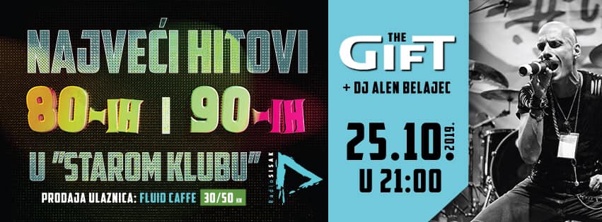 You are currently viewing Najveći hitovi 80ih & 90ih uz the GIFT