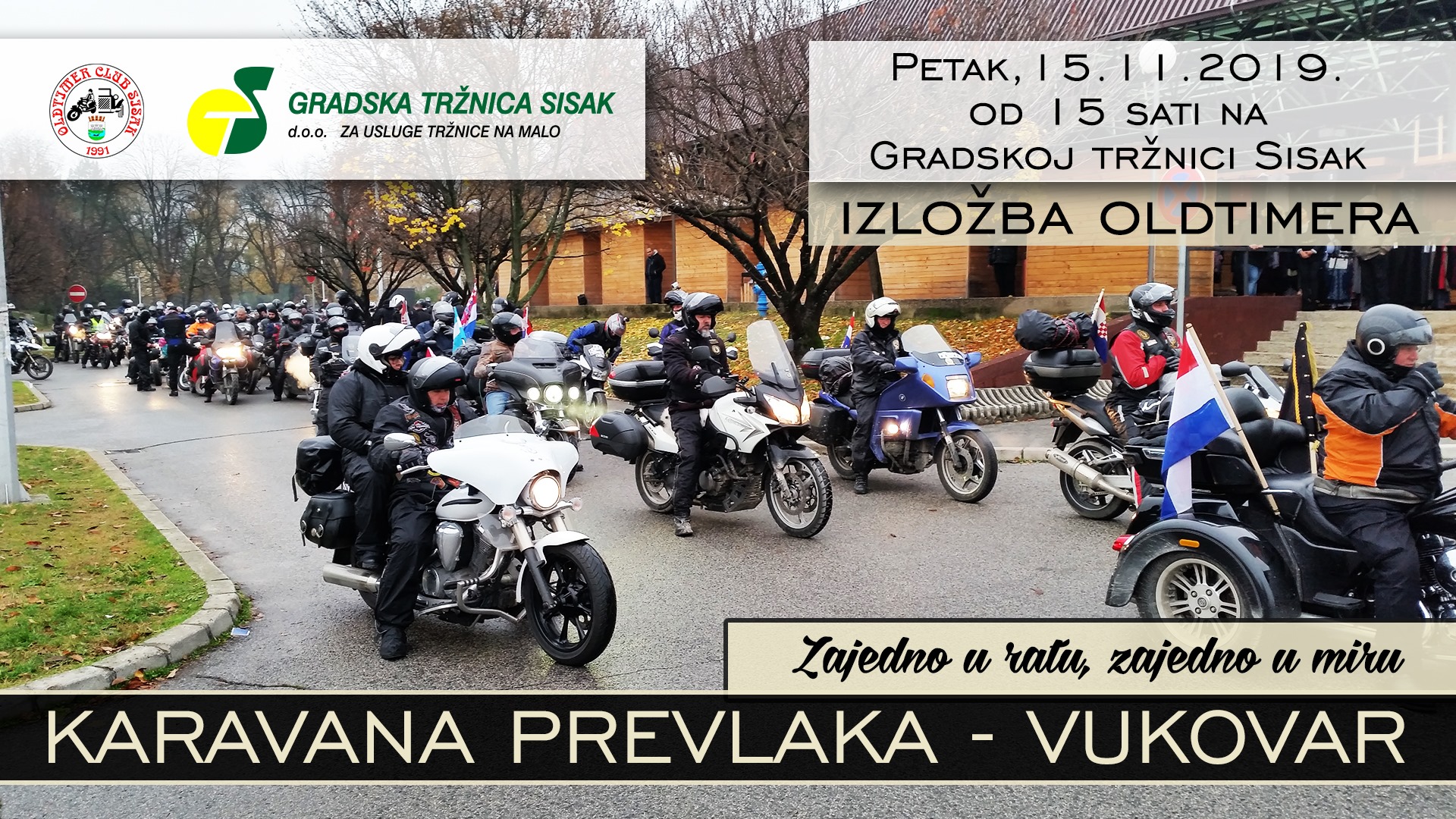 You are currently viewing Karavana Prevlaka-Vukovar prolazi kroz Sisak