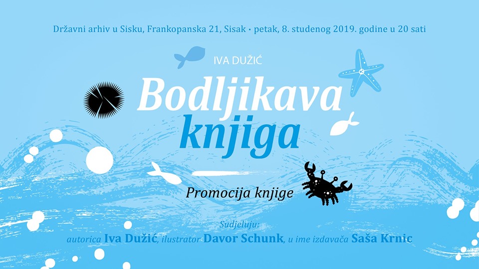 You are currently viewing Promocija knjige “Bodljikava knjiga” Ive Dužić