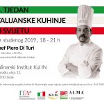 Read more about the article Tjedan talijanske kuhinje