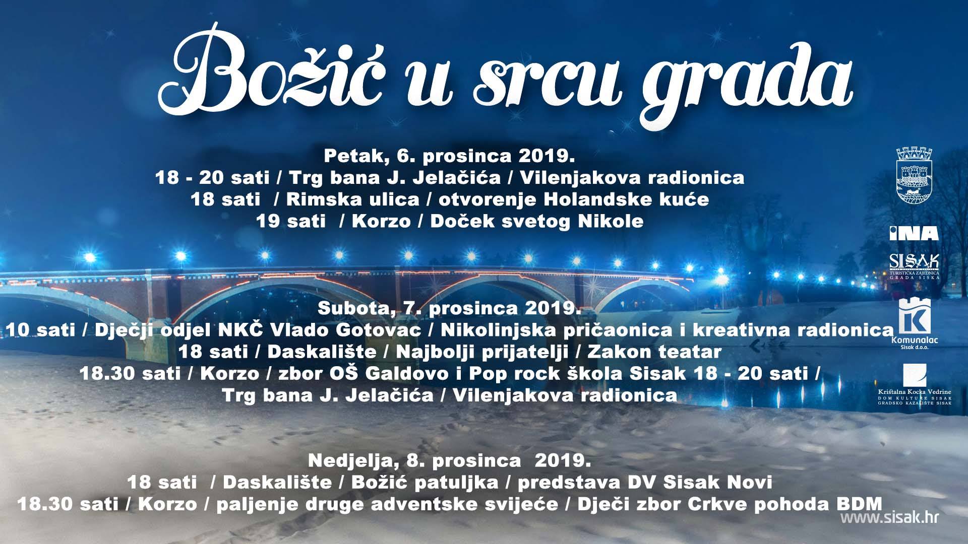 You are currently viewing Nastavlja se Božić u srcu grada 2019. – na rasporedu predstave, radionice…