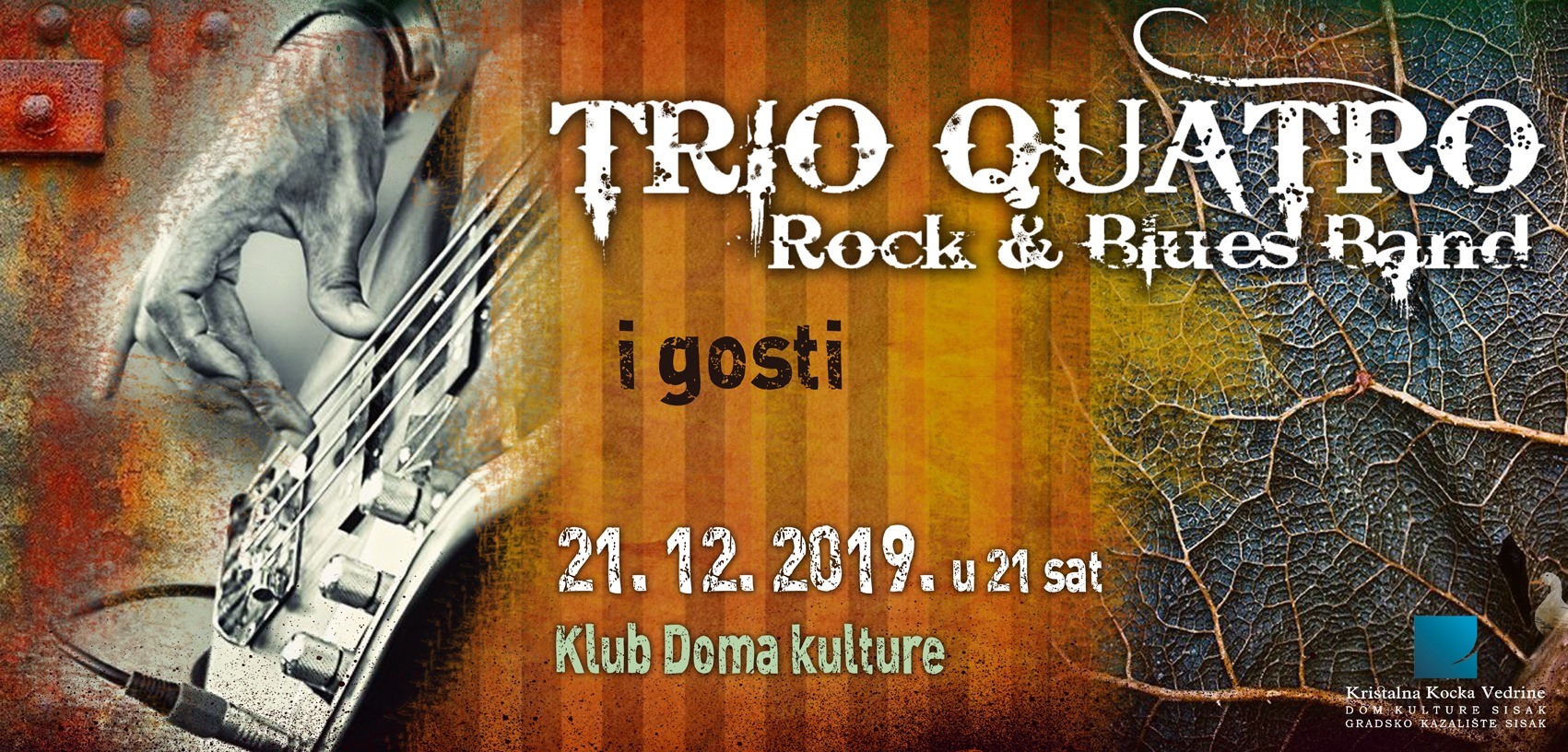 You are currently viewing Večer rocka i bluesa uz Trio Quatro