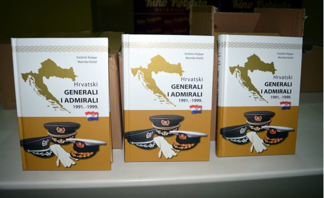 You are currently viewing Predstavljanje knjige „Hrvatski generali i admirali 1991. – 1999.“
