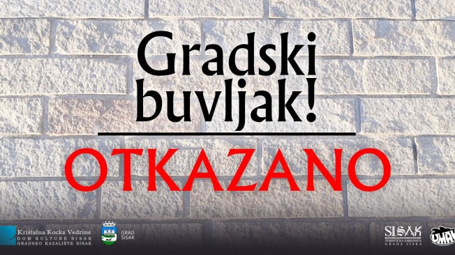 You are currently viewing Odgođen gradski buvljak