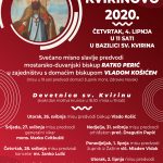 Read more about the article Kvirinovo 2020. – nema procesije, misa na otvorenom, a Devetnica počinje u utorak