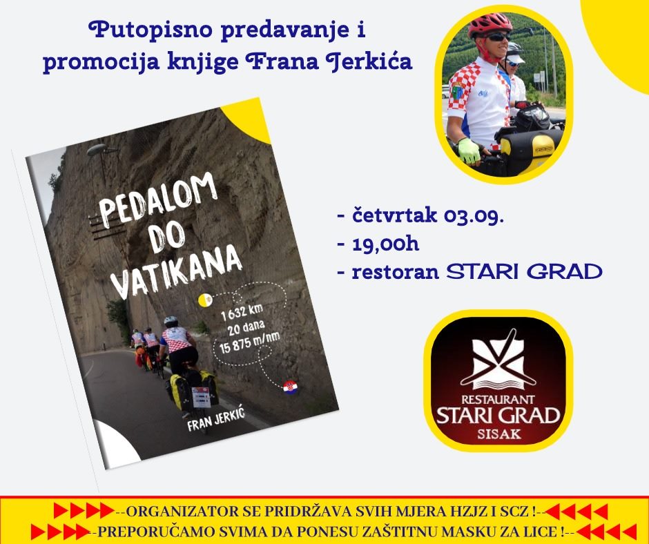 You are currently viewing Putopisno predavanje i promocija knjige Frana Jerkića