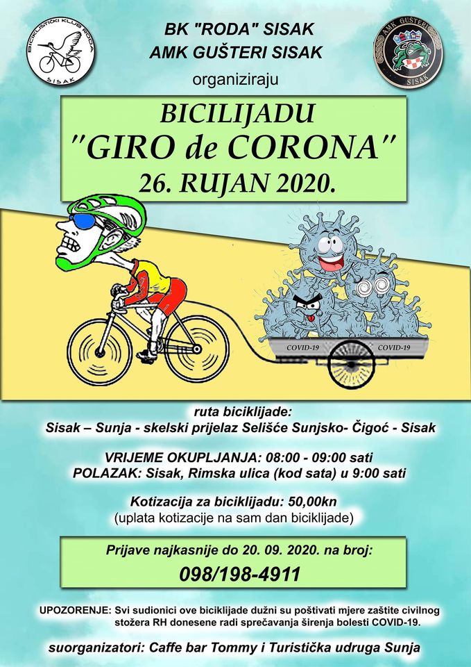 You are currently viewing Biciklijada pod nazivom “Giro de Corona”