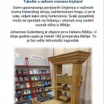 Read more about the article U Sisku prezentacija replike Gutenbergovog prvog tiskarskog stroja