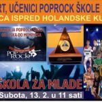 Read more about the article Humanitarni koncert “Djeca Poprock škole za djecu Glazbene škole”
