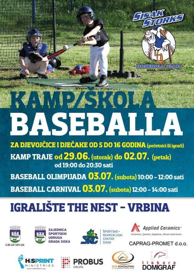 You are currently viewing Počinje škola baseballa u Sisku