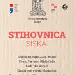 Read more about the article U srijedu nova Stihovnica Siska