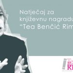Read more about the article Raspisan natječaj za književnu nagradu “Tea Benčić Rimay”
