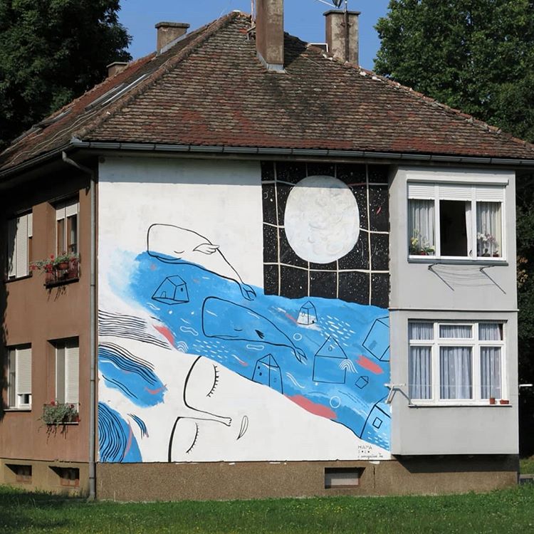 37. Hana Tintor (Hrvatska – Croatia), Plavi kit – Blue Whale, 2020.