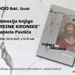 Read more about the article Promocija knjige “Potresne kronike” autora Daniela Pavlića
