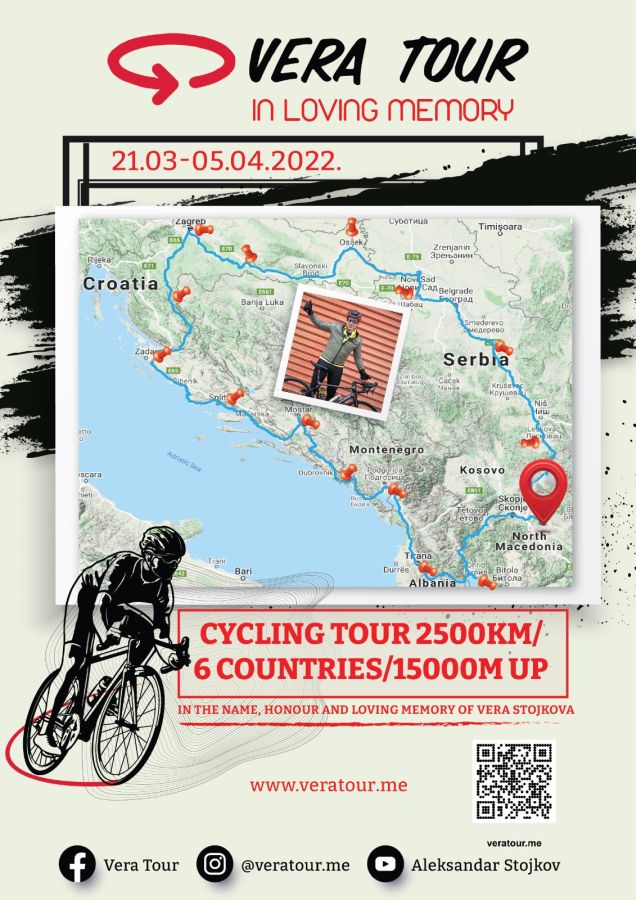 You are currently viewing Amaterska maratonska biciklistička tura VERATOUR 2022 ovu subotu dolazi u Preloščicu