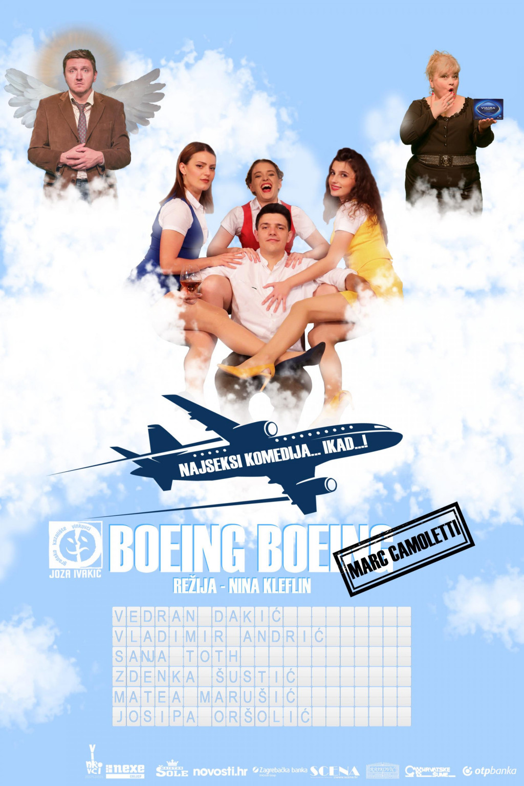 You are currently viewing Komedija “Boeing Boeing” Gradskog kazališta Joza Ivakić