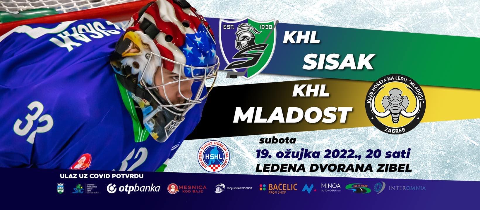 You are currently viewing 15.Kolo PH, KHL SISAK-KHL MLADOST ZAGREB