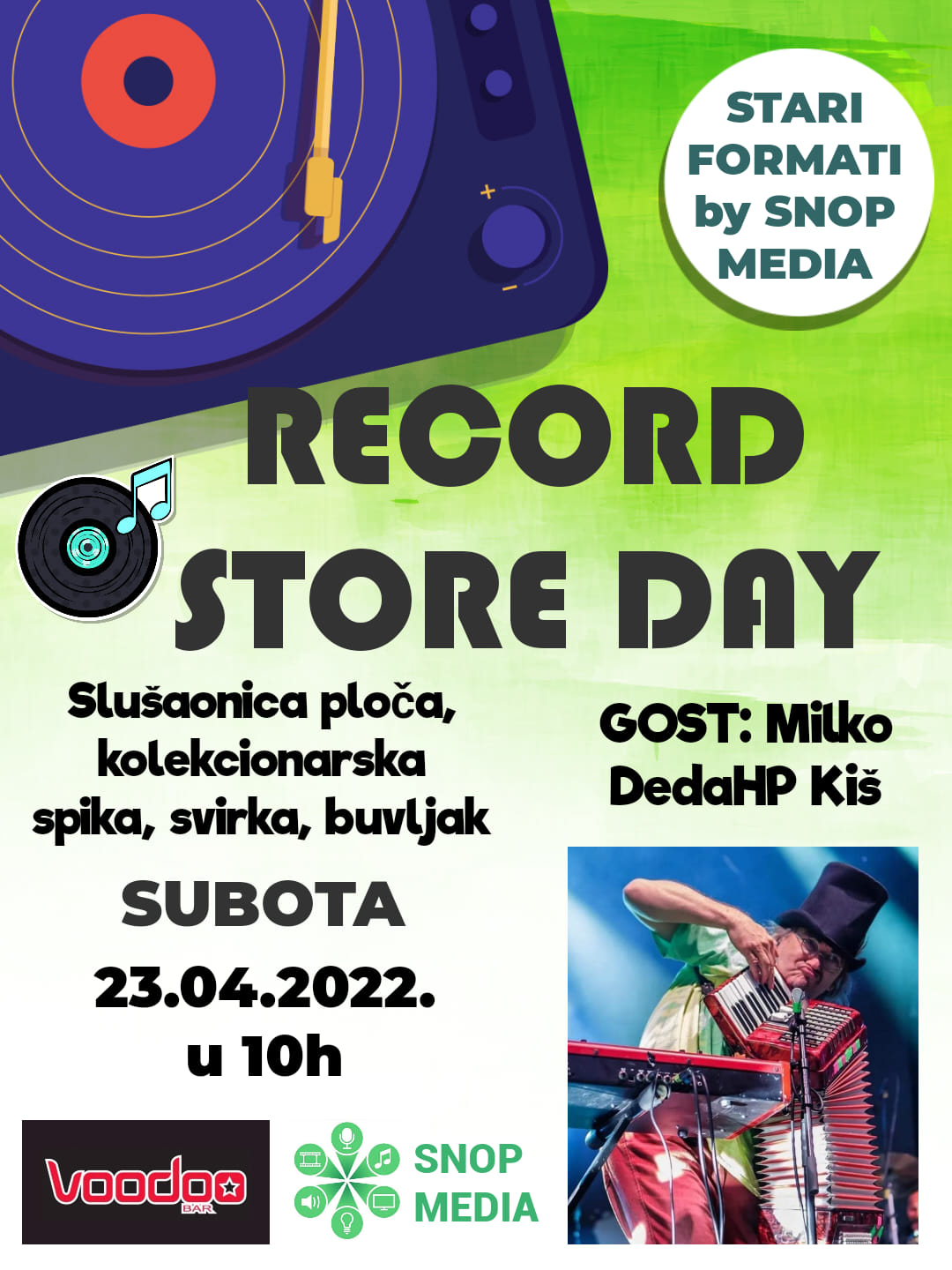 You are currently viewing Record store day 2022. u Voodoo baru
