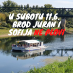 Read more about the article Brod Juran i Sofija u subotu 11.6.2022. ne plovi Kupom