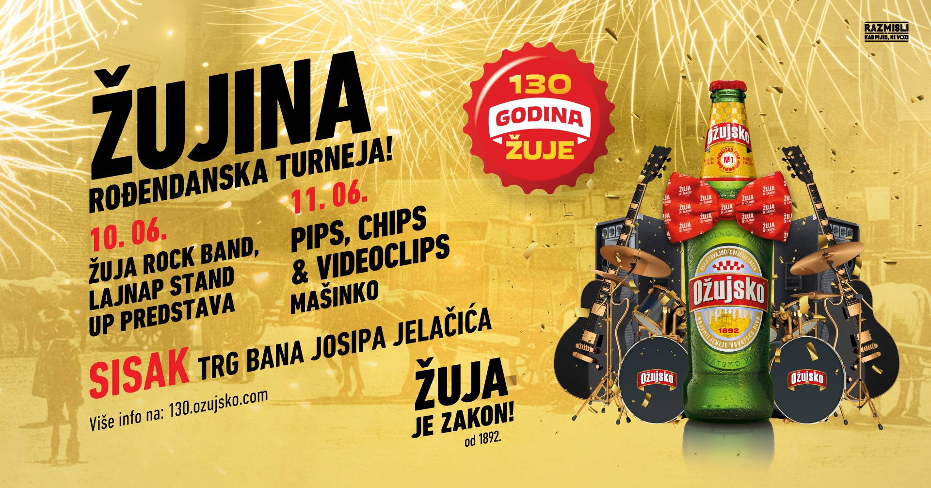 You are currently viewing Žujina rođendanska turneja – Sisak