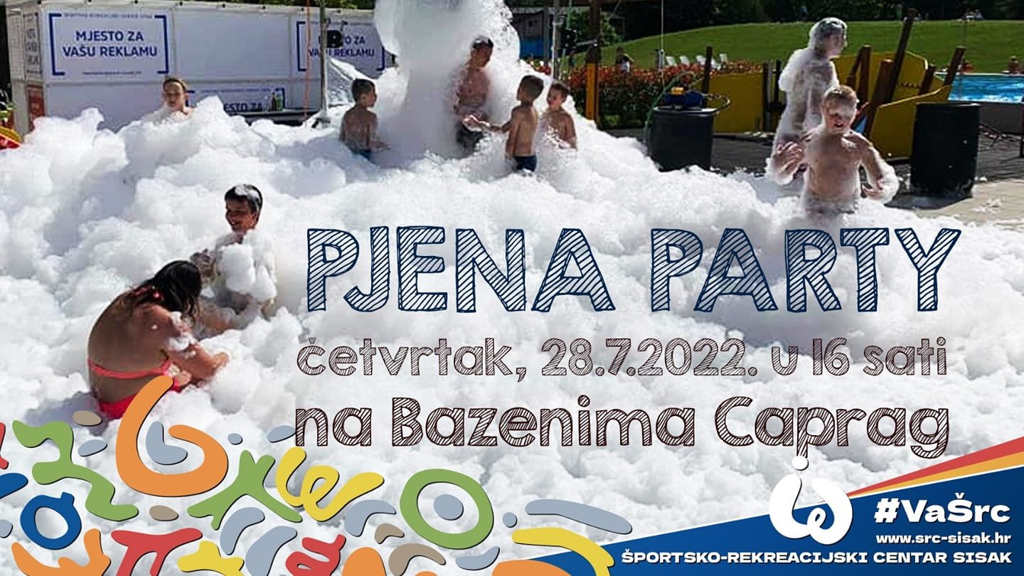 You are currently viewing Pjena party na bazenima Caprag