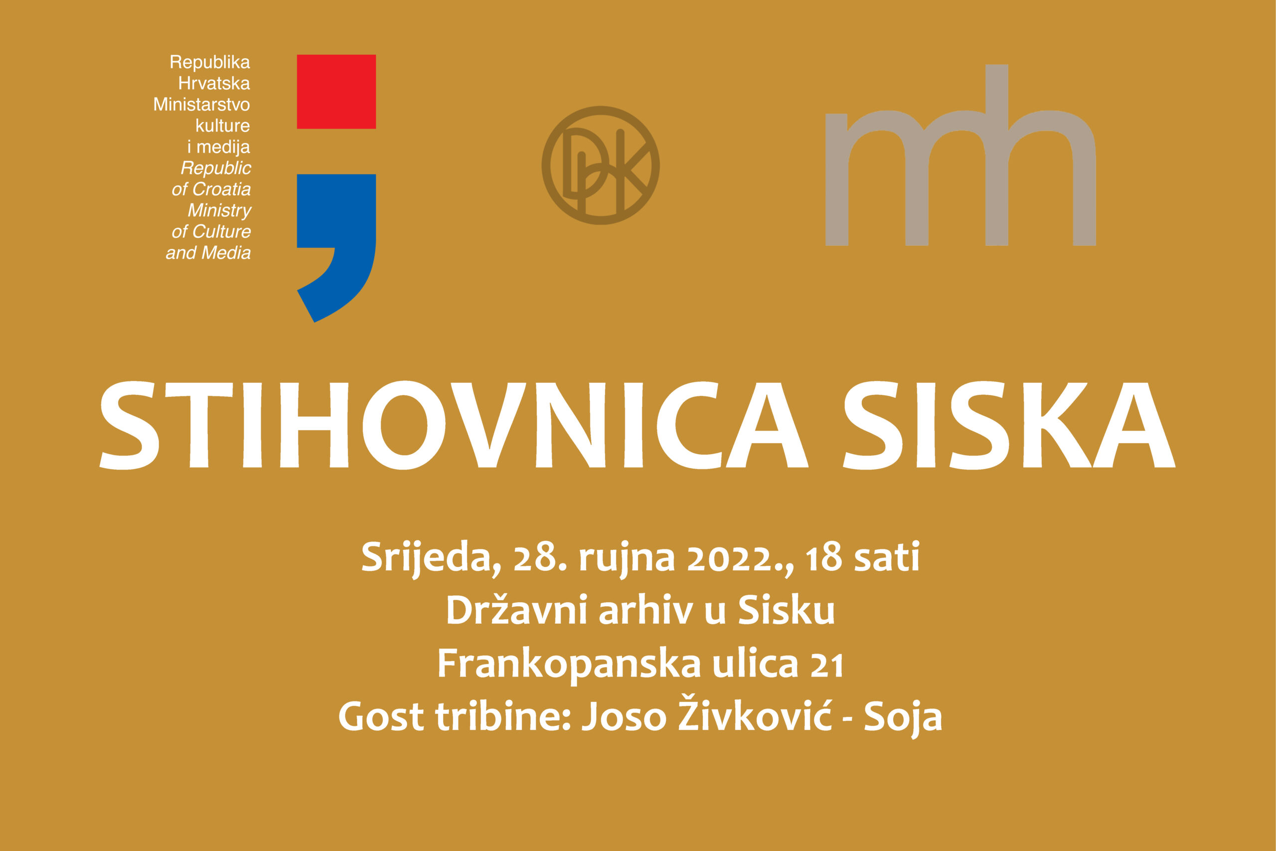 You are currently viewing Stihovnica Siska 28. rujna 2022.: Joso Živković – Soja
