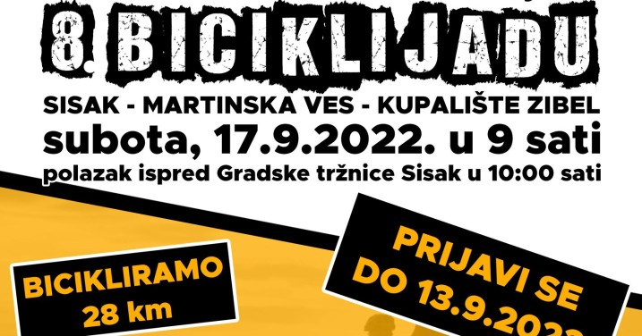 You are currently viewing Dijabetičko društvo organizira 8. biciklijadu Sisak-Martinska Ves