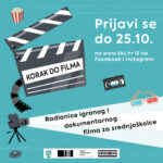 Read more about the article Kino klub organizira filmsku radionicu „Korak do filma“