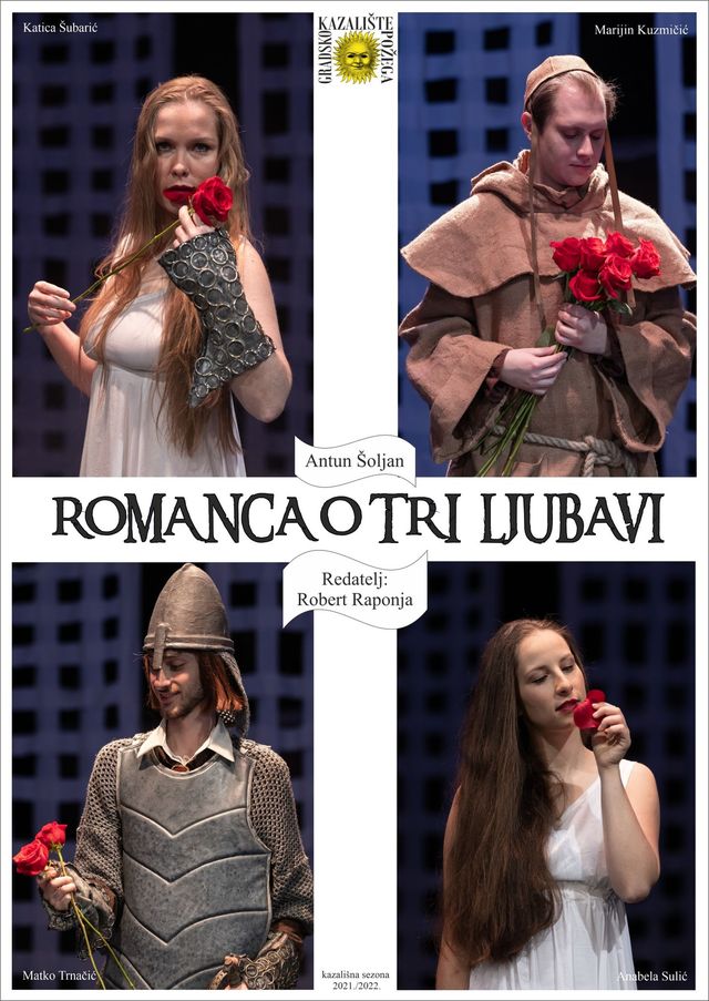 You are currently viewing Poetična hrvatska drama Antuna Šoljana “Romanca o tri ljubavi”