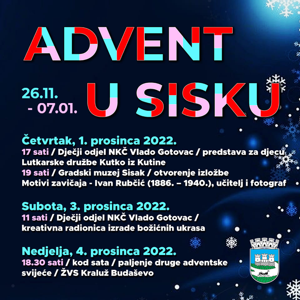 You are currently viewing Program Adventa u Sisku 28.11.- 4.12.
