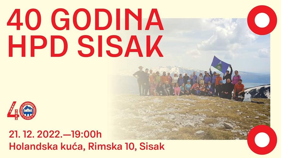 You are currently viewing IZLOŽBA – 40 godina rada Hrvatskog planinarskog društva Sisak