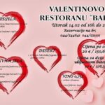 Read more about the article Valentinovo u restoranu Barun Sisak