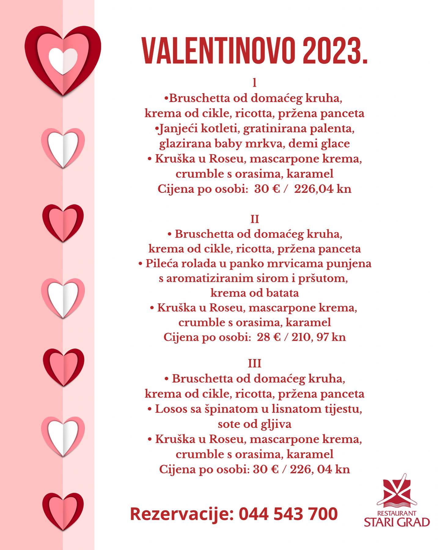 You are currently viewing Valentinovo u Restoran STARI GRAD – SISAK