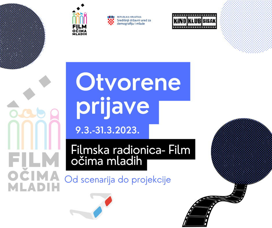 You are currently viewing Poziv na radionicu Film očima mladih