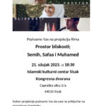 Read more about the article Projekcija filma “Prostor bliskosti” u Islamskom kulturnom centru Sisak