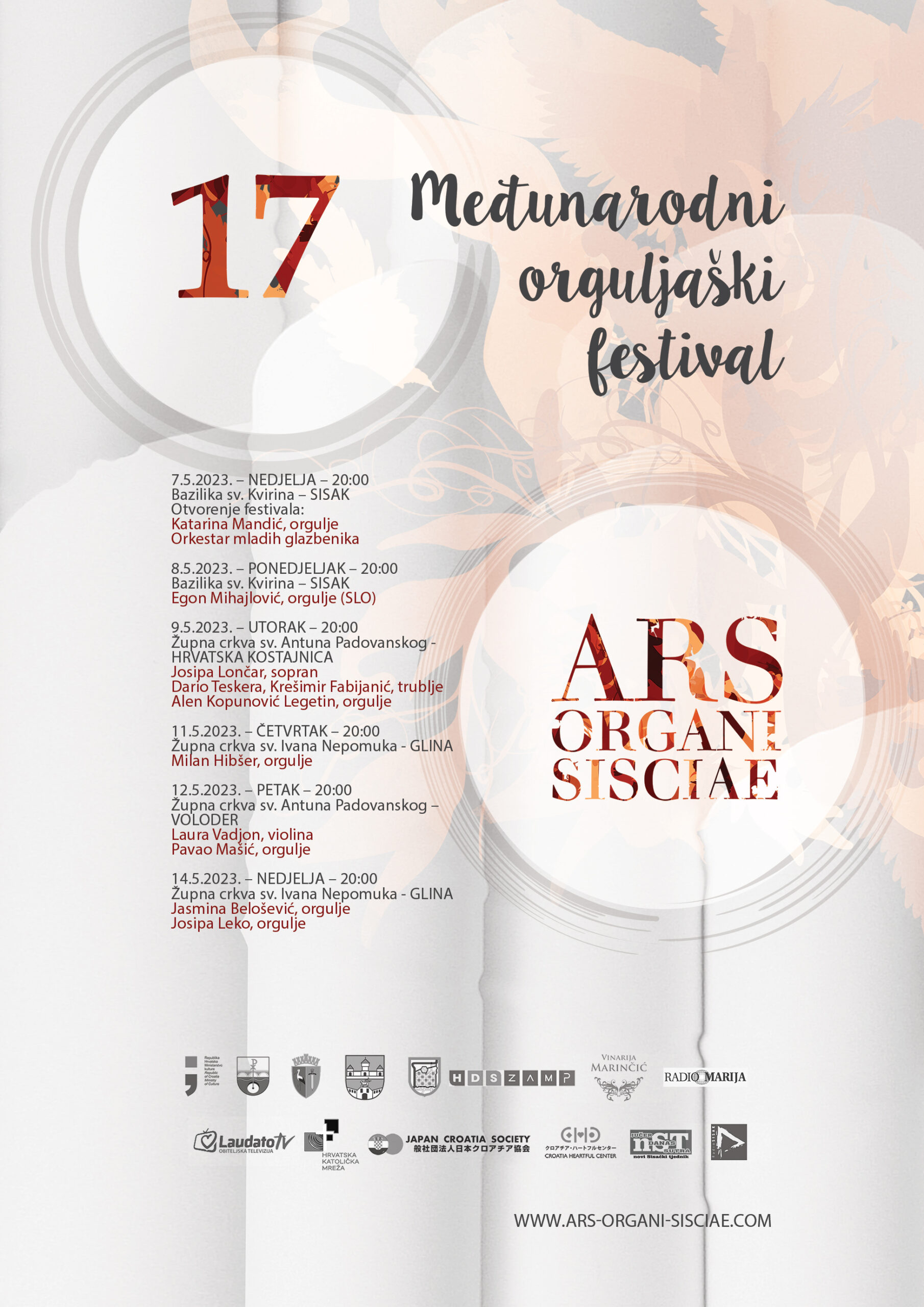 You are currently viewing 17. međunarodni orguljaški festival Ars Organi Sisciae