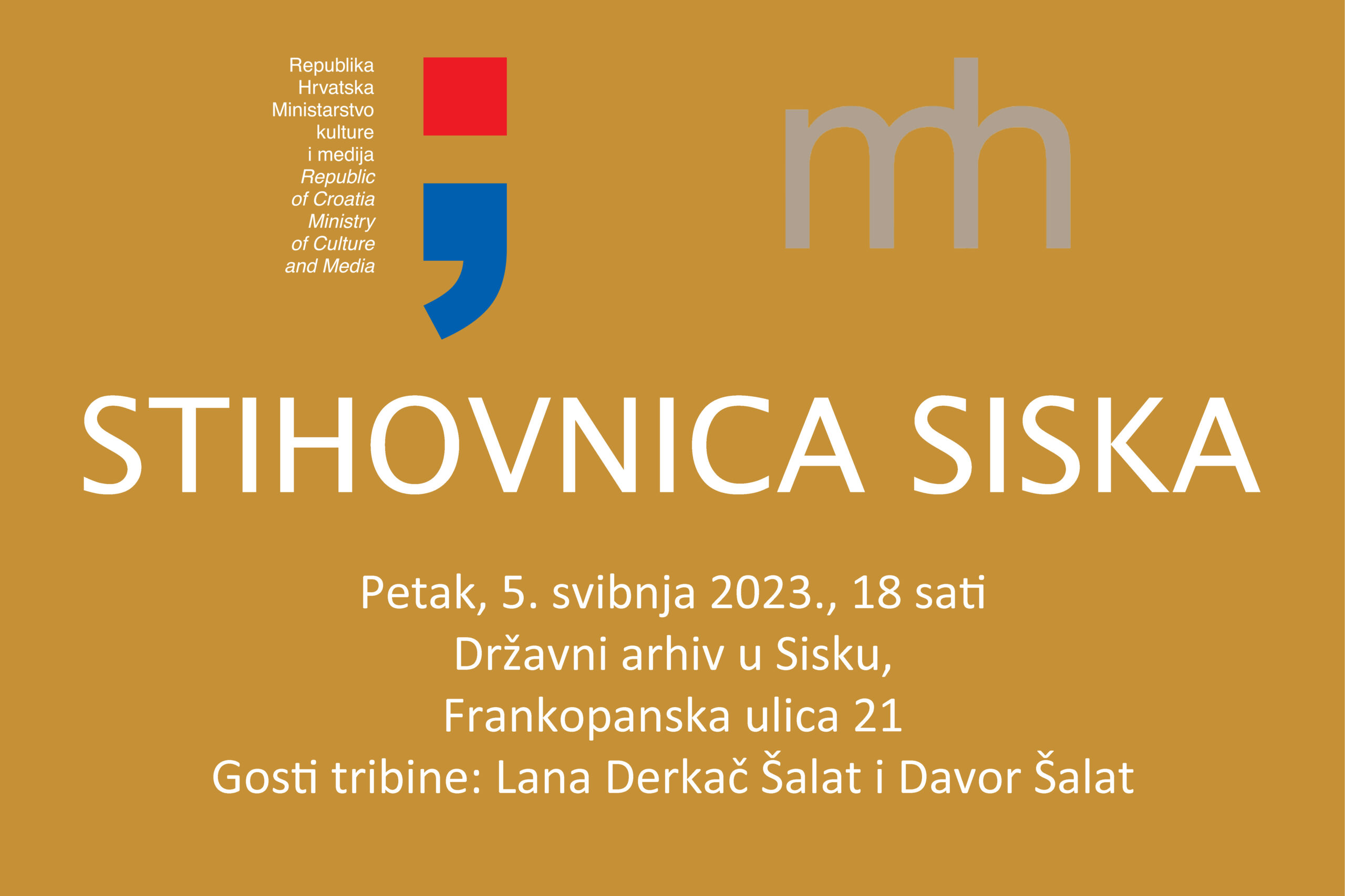You are currently viewing ”Stihovnica Siska” u petak 5. svibnja