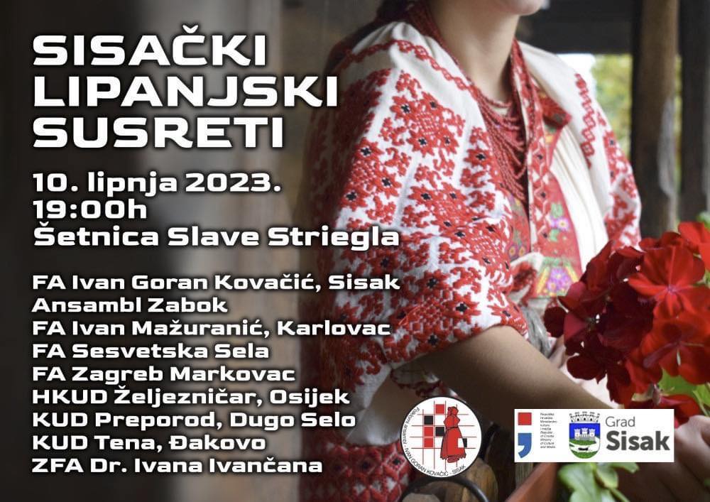 You are currently viewing Sisački lipanjski susreti su 10. lipnja