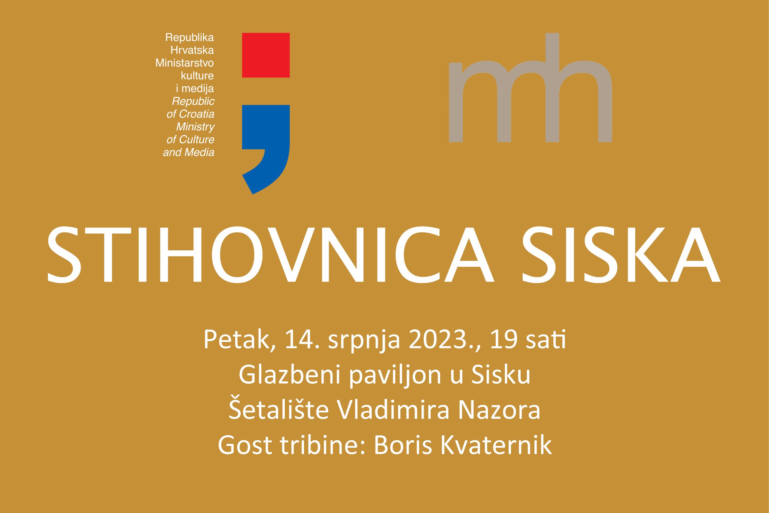 You are currently viewing Stihovnica Siska 14. srpnja 2023.: Boris Kvaternik