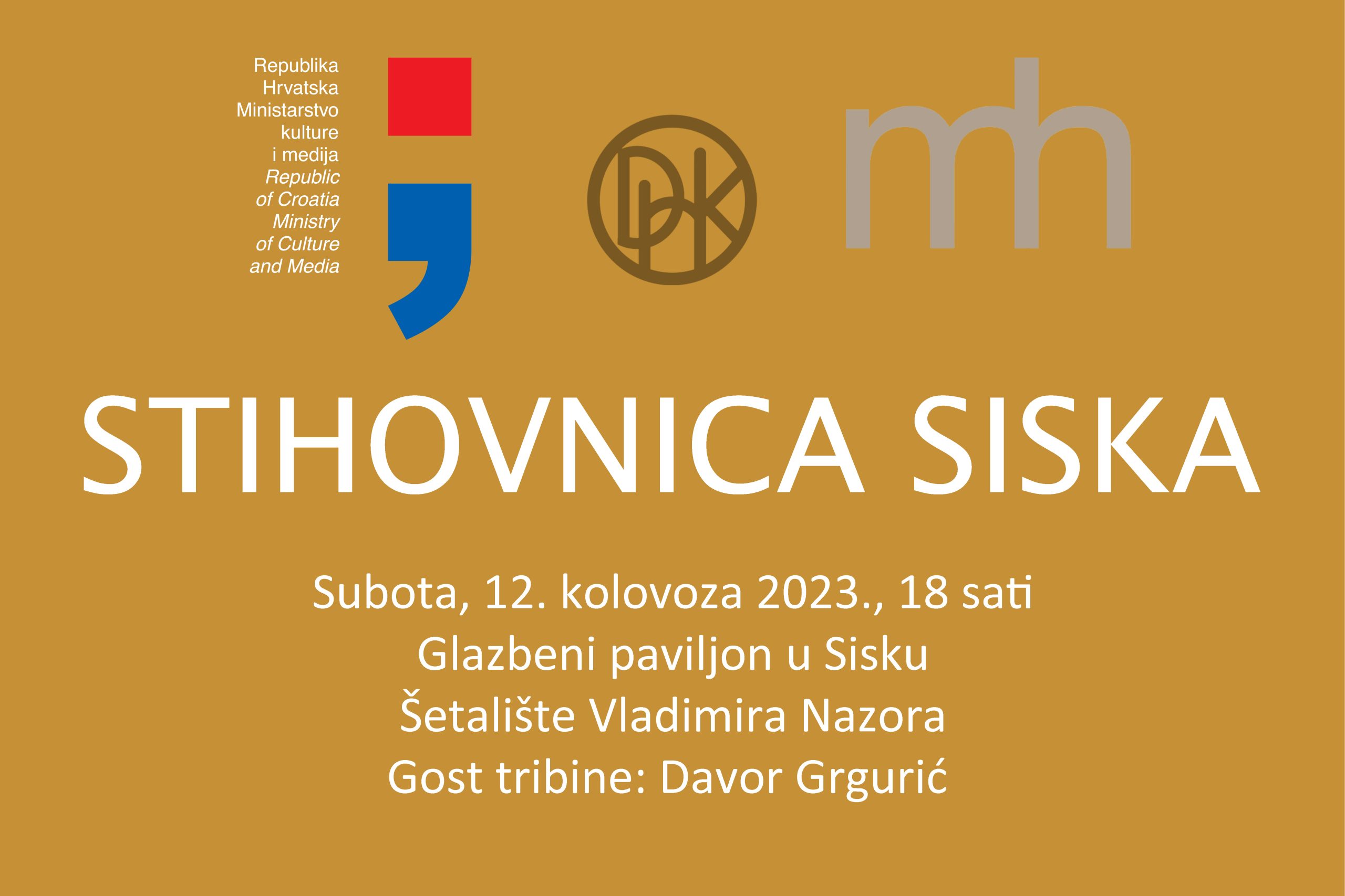 You are currently viewing ‘Stihovnica Siska” Matice hrvatske