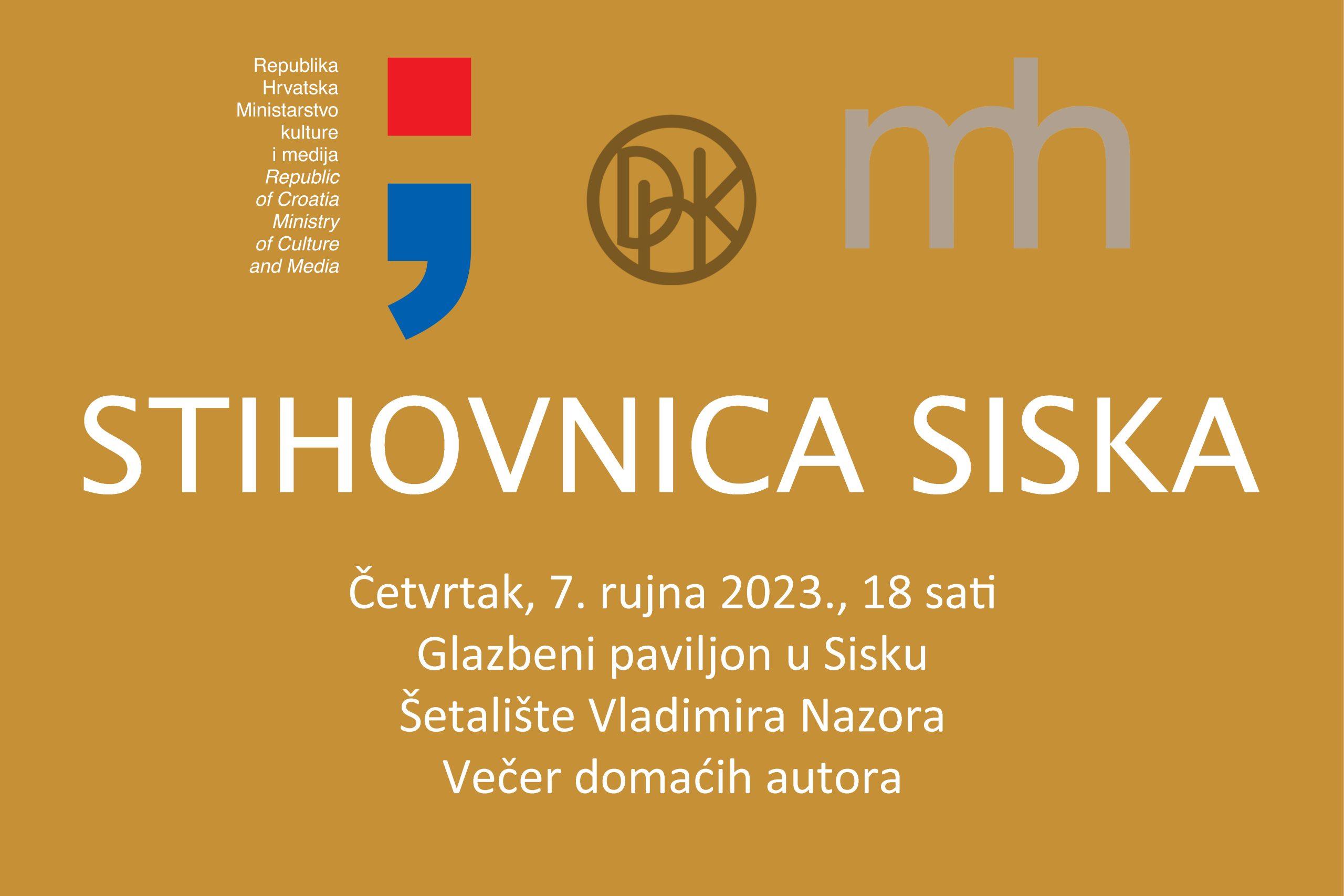 You are currently viewing ”Stihovnica Siska” 7. rujna 2023. godine