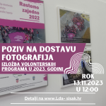 Read more about the article Poziv na dostavu fotografija za izložbu volonterskih programa u 2023. godini