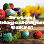 Read more about the article Želimo Vam sretan i blagoslovljen Uskrs!