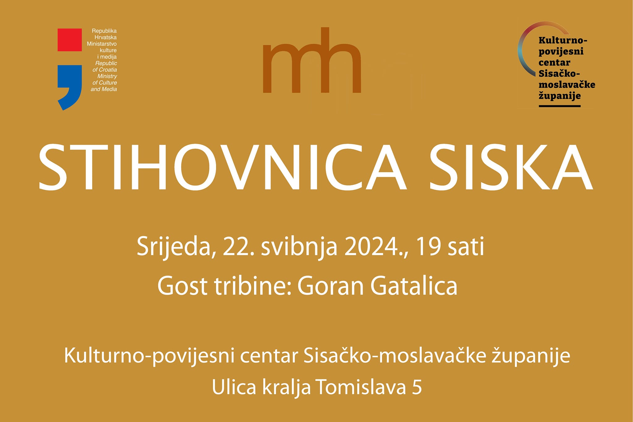 You are currently viewing Stihovnica Siska 22. svibnja 2024.: Goran Gatalica
