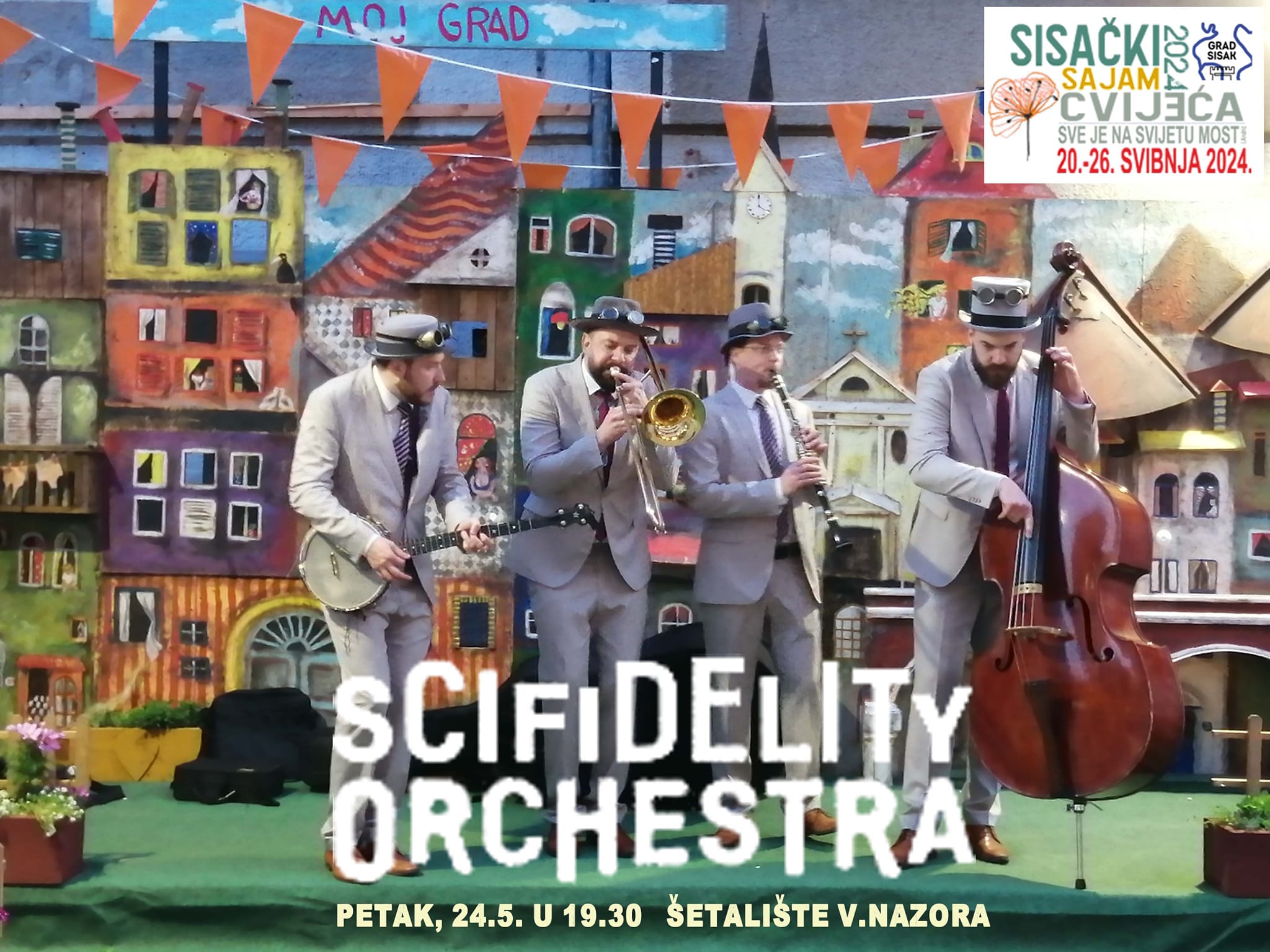 You are currently viewing Koncert Scifidelity Orchestra u petak na Sisačkom sajmu cvijeća