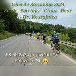 Read more about the article Cjelodnevna biciklistička vožnja Giro de Banovina 2024.