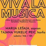 Read more about the article Ciklus koncerata “Viva la musica” nastavlja se koncertom sopranistice Marije Lešaje i Tatjane Vukelić Peić