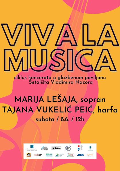 You are currently viewing Ciklus koncerata “Viva la musica” nastavlja se koncertom sopranistice Marije Lešaje i Tatjane Vukelić Peić