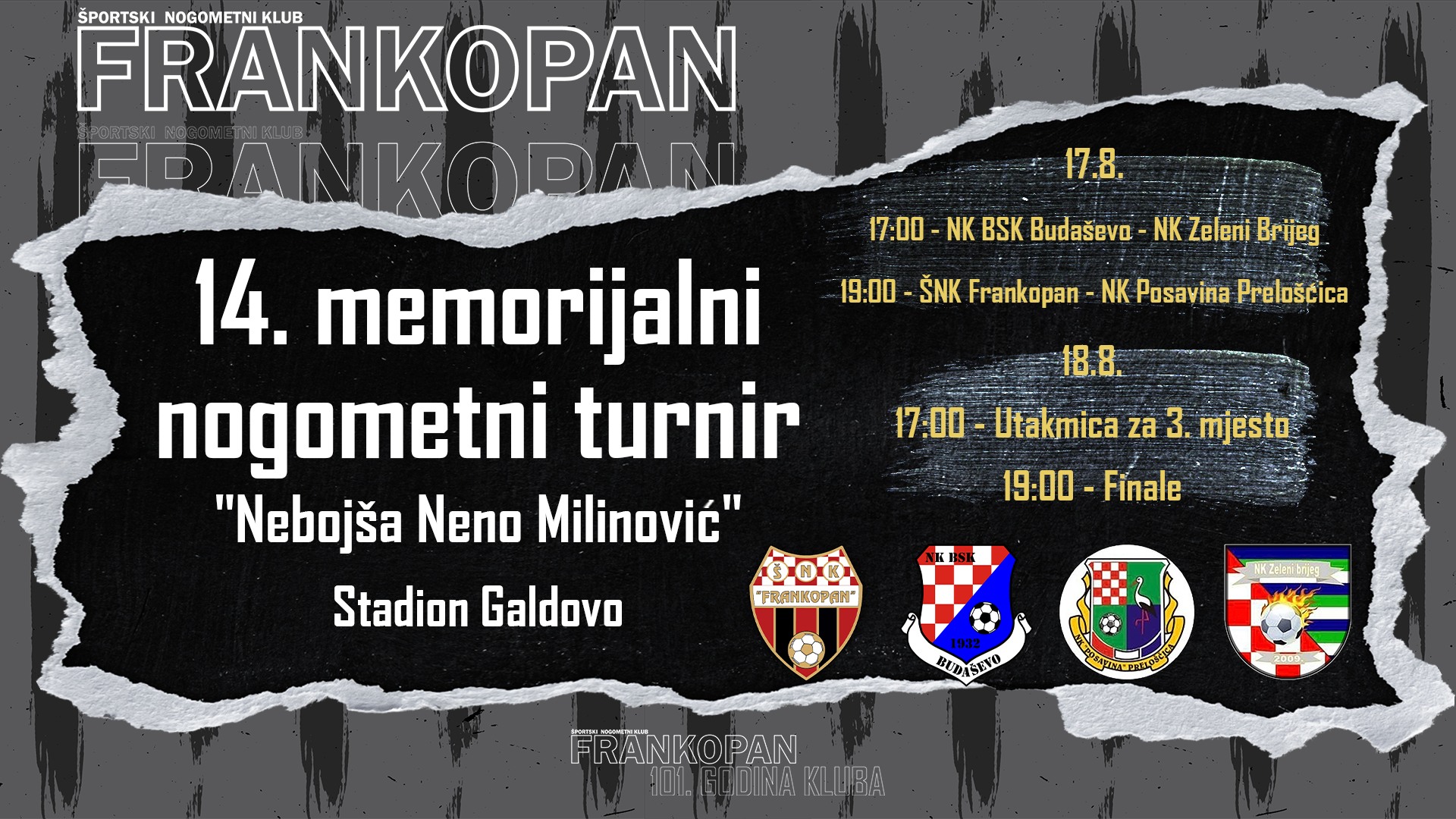 You are currently viewing 14. memorijalni nogometni turnir “Nebojša Neno Milinović”