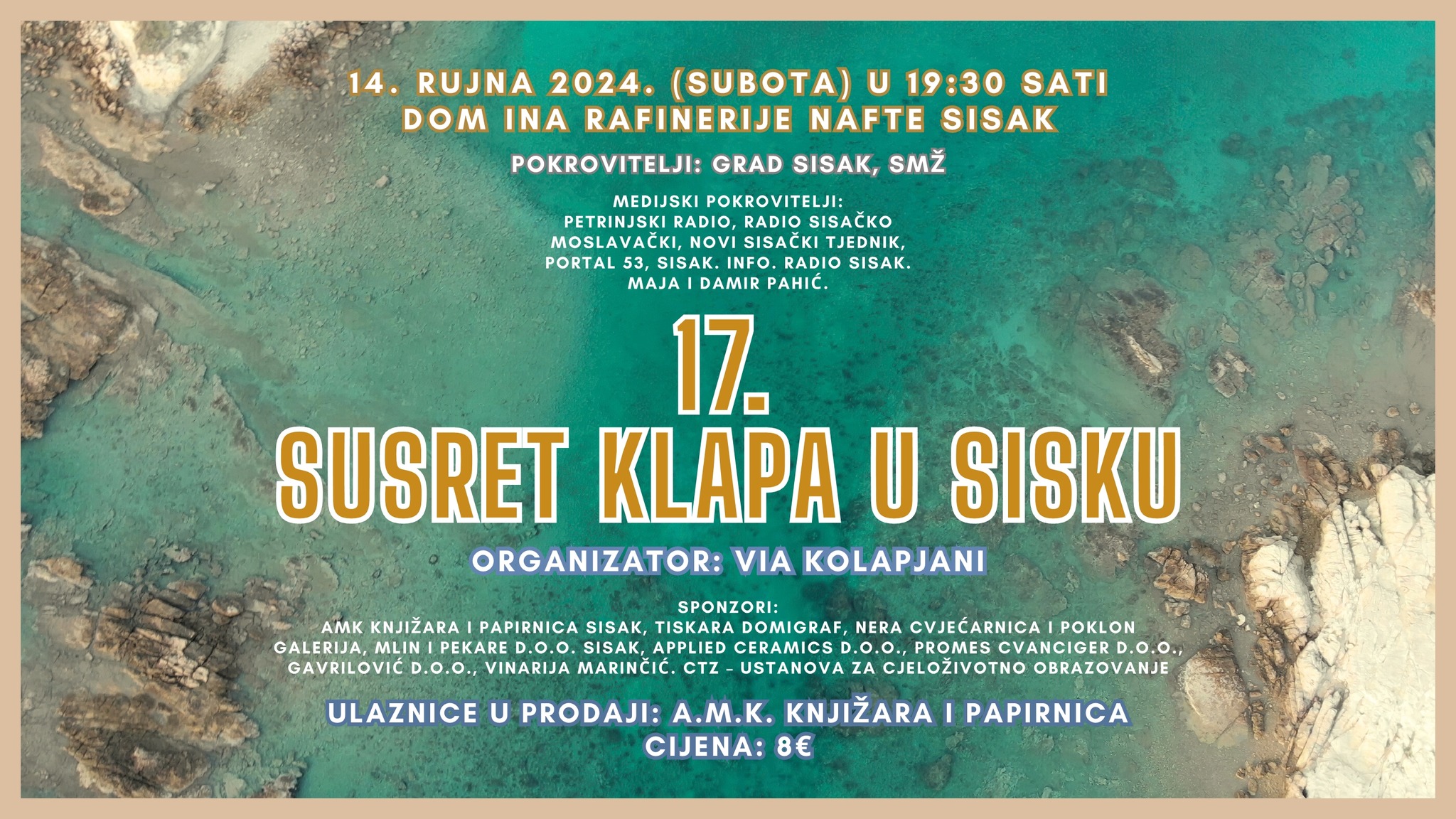 You are currently viewing 17. SUSRET KLAPA U SISKU – VEČER ISPUNJENA KLAPSKOM PJESMOM